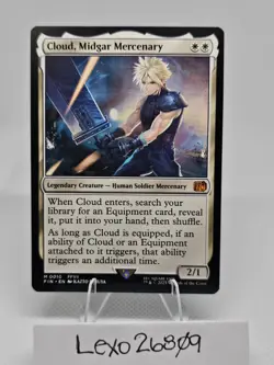 Cloud, Midgar Mercenary / Final Fantasy MTG / NON-FOIL - Image 1