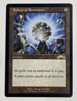 Sphere Of Resistance Exodus LP Light Play MTG Magic The Gathering - Image 1