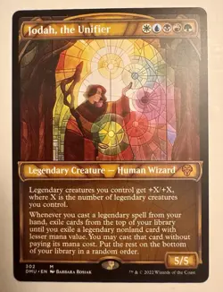 Jodah, the Unifier DMU 302 Mythic Showcase Dominaria United NM MTG - Image 1