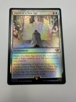 Mtg. Dawn of a New Age Foil Lord of the Rings. Pack Fresh NM - Image 1