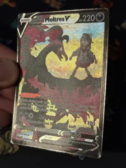 Pokemon Cards Galarian Moltres V TG20/TG30 Secret Rare Astral Radiance - (NM) - Image 3