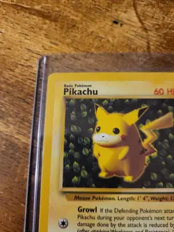 Pikachu Black Star #1 League Promo Pokemon Card - Image 2