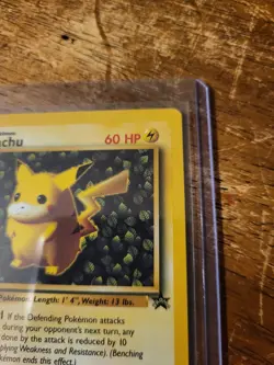 Pikachu Black Star #1 League Promo Pokemon Card - Image 3