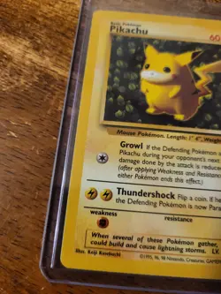 Pikachu Black Star #1 League Promo Pokemon Card - Image 5