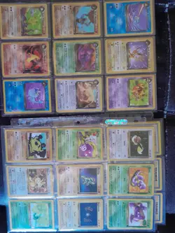Pokemon Team Rocket Complete Set 83/82 100% Master WOTC Vintage 2000 w Raichu - Image 5