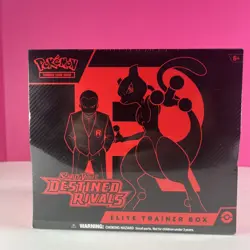 Pokemon TCG Destined Rivals ETB Elite Trainer Box Sealed - Image 1