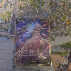 Mewtwo V SWSH229 Full Art Holo Black Star Promo Pokemon TCG Sealed - Image 1