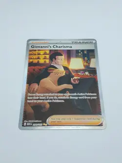 Giovanni's Charisma 204/165 - Scarlet & Violet Pokemon 151 - SIR - Pokemon - Image 2
