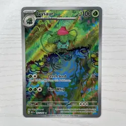 Pokemon TCG Ivysaur Illustration Rare Scarlet&Violet-151 (167/165) Pack Fresh NM - Image 1