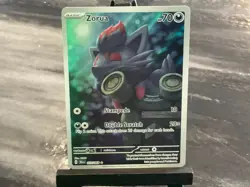 Pokemon TCG Illustration Rare Zorua #75/64 Shrouded Fable - Image 1