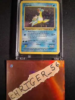 Lapras - 10/62 - HOLO - 1st EDITION - Fossil - Pokemon TCG - Image 3