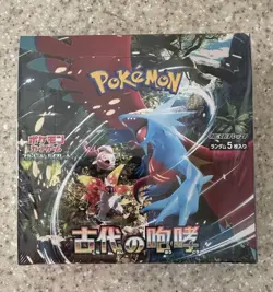 Pokemon Ancient Roar Booster Box Japanese Sv4K Factory Sealed W/ Shrink - Image 1