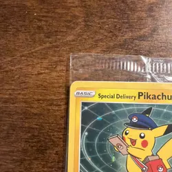 Pokemon TCG Pikachu Special Delivery Black Star Promo SWSH074 Sealed - Image 4