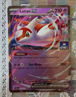 Pokemon TCG Latias Ex Asia Exclusive Stamped Gym Promo 060/193 NM - Image 1