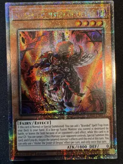 Aluber the Jester of Despia Quarter Century Secret Rare Card RA02-EN016 - Image 1