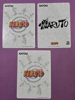 NARUTO Smriti Collectible Card Heaven Scroll By Kayou 3 Character Lot - Image 2