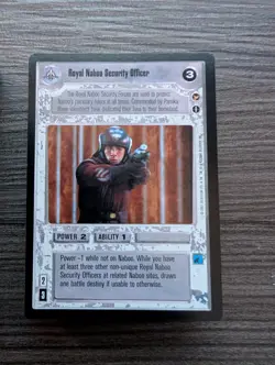 Star Wars CCG Theed Palace Common Complete Set, 40 Cards,Pack Fresh,NM+ - Image 3