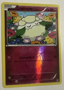 Pokemon Trading Card - Ancient Origins: Reverse Holo Cottonee 55/98 Near Mint - Image 2