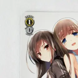 Japanese Weiss Schwarz Card TCG Dengeki Bunko WS02-019U Snow Black & Fuko - Image 2