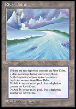 River Delta - Light Play MTG Ice Age - Image 1