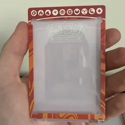 Lot Of 6 Pokemon Ultra Pro Magnetic Card Fire Proctector Case W/ Base Stand - Image 2