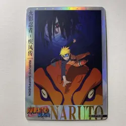 Naruto Shippuden Poster NRCC-PTR-007 Official Naruto Kayou Trading Card NM TCG - Image 1