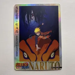 Naruto Shippuden Poster NRCC-PTR-007 Official Naruto Kayou Trading Card NM TCG - Image 2