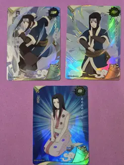 NARUTO Smriti Collectible Card Heaven Scroll By Kayou Haku Three Card Lot - Image 1