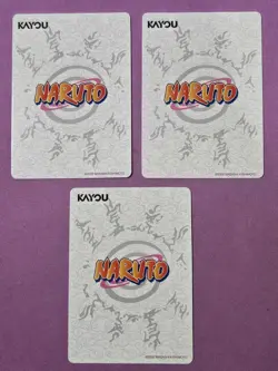 NARUTO Smriti Collectible Card Heaven Scroll By Kayou Haku Three Card Lot - Image 2
