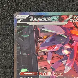 Genesect EX Black Bolt Holo Card 169/086 Sv: Black Bolt Holo MINT - Image 3