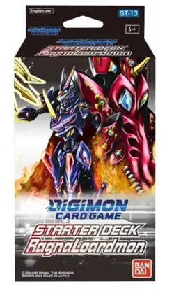 Digimon English Card Game - Starter Deck ST-13 - RAGNALOARDMON (54 Card Deck) 811039037680 - Image 1