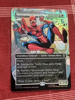 Spectacular Spider-Man (Borderless) Marvel's Spider-Man Foil 0014 - Image 2