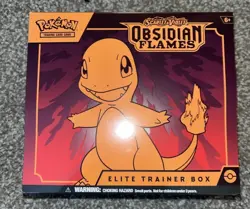 Pokemon Obsidian Flames Elite Trainer Box ETB Scarlet & Violet New Sealed - Image 1