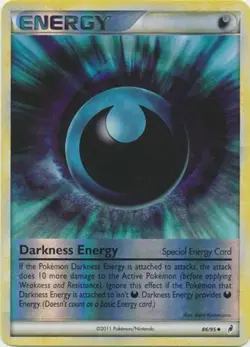 Darkness Energy (Special) - 86/95 - Uncommon - Reverse Holo LP, English Pokemon - Image 1