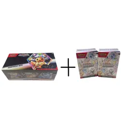 Pokemon Prismatic Evolutions Surprise Box Promo + 2 booster bundles [NEW SEALED] - Image 1