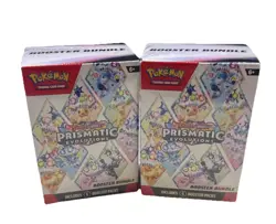Pokemon Prismatic Evolutions Surprise Box Promo + 2 booster bundles [NEW SEALED] - Image 4