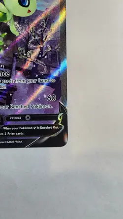 Celebi V - 245/264 Fusion Strike Alternate Art Pokemon - NM/Pack Fresh - Image 3