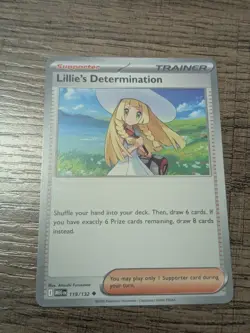 4x Lillie’s Determination Playset x4 119/132 Mega Evolution ME01 Pokemon TCG - Image 2