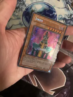 (24) Jinzo PSV-000 Secret Rare Unlimited Yu-Gi-Oh Holo Secret Rare DMG - Image 3