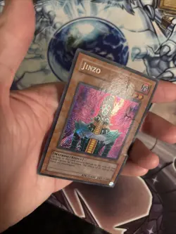 (24) Jinzo PSV-000 Secret Rare Unlimited Yu-Gi-Oh Holo Secret Rare DMG - Image 4
