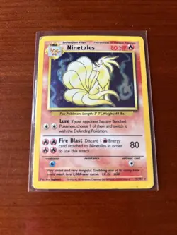 Pokemon TCG Base Set Bundle 4 Rare Holo 20 Vintage Cards WOTC Binder Set Trainer - Image 4