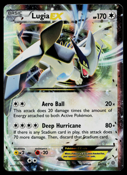 Pokemon TCG - XY Ancient Origins Lugia EX Ultra Rare Holo Card - 68/98 - Image 1