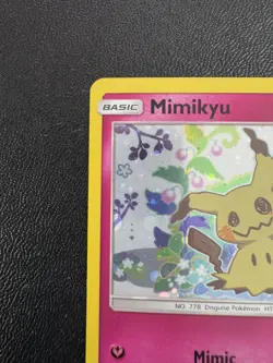 Mimikyu SM163 SM Black Star Promos Holo Pokemon TCG Card MP - Image 2