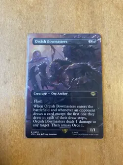Magic the Gathering Orcish Bowmasters Card - Image 1