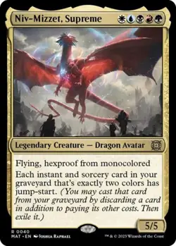 ~ Niv-Mizzet, Supreme ~ NM Foil ~ March of the Machine: The Aftermath ~ MTG ~ - Image 1