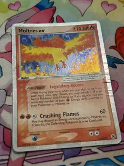 Moltres ex 115/112 Holo Rare Ex FireRed & LeafGreen Set Pokemon Card - Image 3