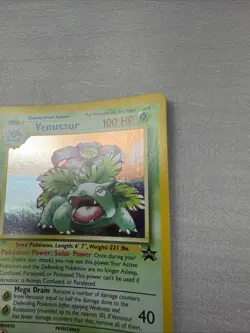 2000 Pokemon VENUSAUR Holo BLACK STAR PROMO Set Card #13 Nintendo WOTC NM/VLP - Image 4