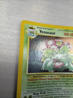 2000 Pokemon VENUSAUR Holo BLACK STAR PROMO Set Card #13 Nintendo WOTC NM/VLP - Image 5