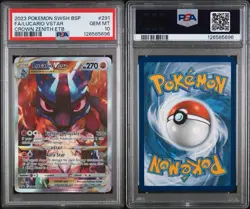PSA 10 GEM MINT Lucario VSTAR Promo SWSH291 Crown Zenith ETB Pokemon Card - Image 3