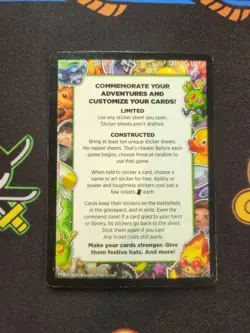 EXACT CARD PICTURED Punch Out Card Ancestral Hot Dog 23 /48 MTG Unfinity Non-F - Image 2